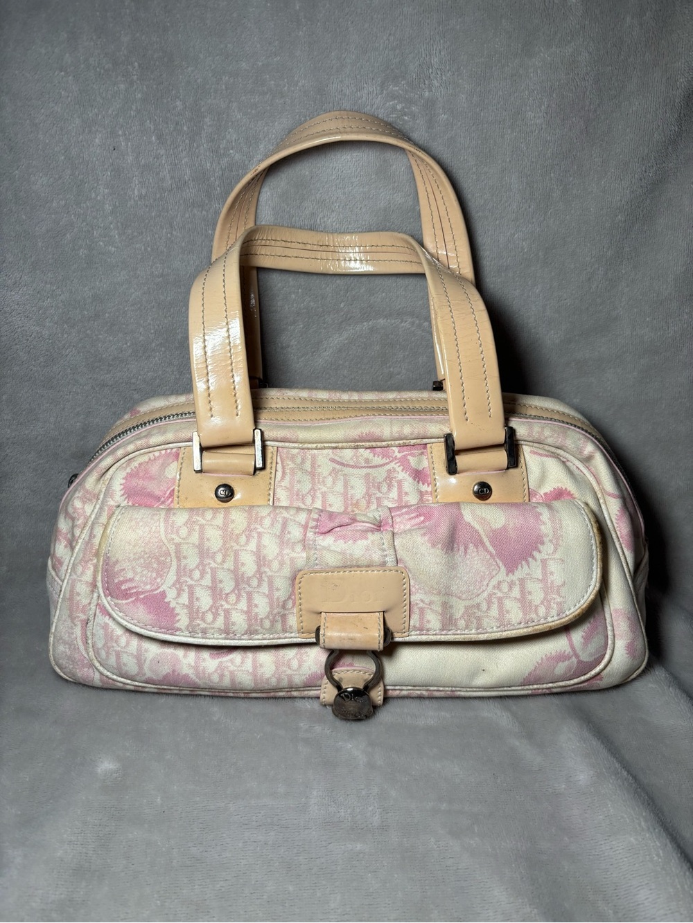 Christian Dior Vintage 2004 Girly Diorissimo Bowler bag